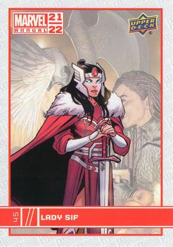 2021-22 Upper Deck Marvel Annual #45 Lady Sif Front