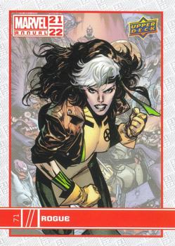 2021-22 Upper Deck Marvel Annual #71 Rogue Front