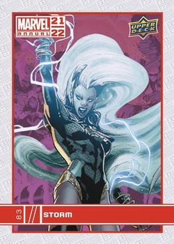 2021-22 Upper Deck Marvel Annual #83 Storm Front