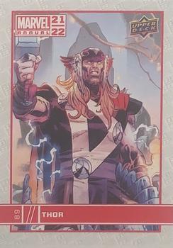2021-22 Upper Deck Marvel Annual #89 Thor Front