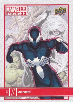 2021-22 Upper Deck Marvel Annual #93 Venom Front