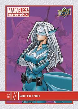 2021-22 Upper Deck Marvel Annual #95 White Fox Front