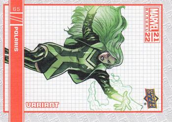 2021-22 Upper Deck Marvel Annual - Canvas Variant #65 Polaris Front