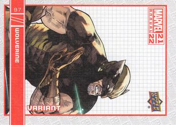 2021-22 Upper Deck Marvel Annual - Canvas Variant #97 Wolverine Front
