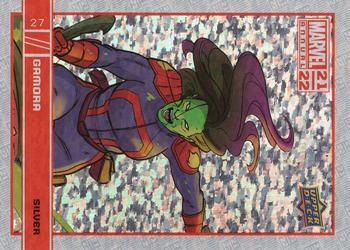 2021-22 Upper Deck Marvel Annual - Silver Sparkle #27 Gamora Front