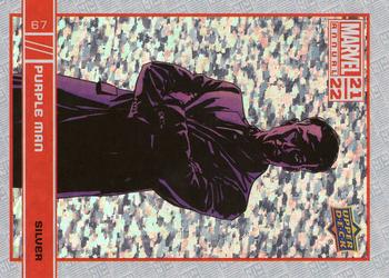 2021-22 Upper Deck Marvel Annual - Silver Sparkle #67 Purple Man Front