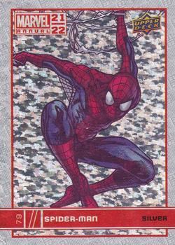 2021-22 Upper Deck Marvel Annual - Silver Sparkle #79 Spider-Man Front