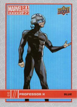 2021-22 Upper Deck Marvel Annual - Blue #66 Professor X Front