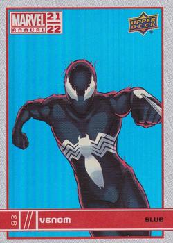 2021-22 Upper Deck Marvel Annual - Blue #93 Venom Front