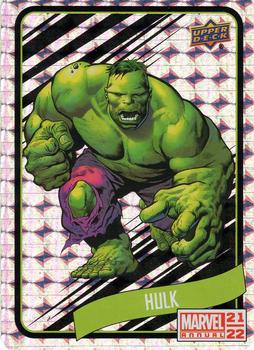 2021-22 Upper Deck Marvel Annual - Backscatters #B6 Hulk Front