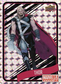 2021-22 Upper Deck Marvel Annual - Backscatters #B14 Thor Front