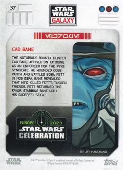 2023 Star Wars Galaxy Star Wars Celebration Europe 2023  #37 Cad Bane Back