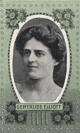 1917 Scissors Actresses #NNO Gertrude Elliott Front
