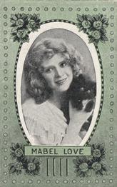 1917 Scissors Actresses #NNO Mabel Love Front