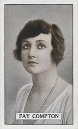1923 Sclivagnotis’s Actresses and Cinema Stars #8 Fay Compton Front