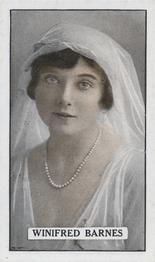 1923 Sclivagnotis’s Actresses and Cinema Stars #28 Winifred Barnes Front
