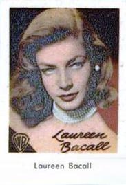 1956 Dutch Gum Unnumbered Studio Set 2 (Autographs) #NNO Lauren Bacall Front