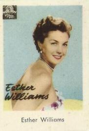 1956 Dutch Gum Unnumbered Studio Set 2 (Autographs) #NNO Esther Williams Front