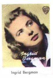 1956 Dutch Gum Unnumbered Studio Set 2 (Autographs) #NNO Ingrid Bergman Front