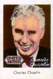1956 Dutch Gum Unnumbered Studio Set 2 (Autographs) #NNO Charles Chaplin Front