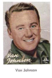 1956 Dutch Gum Unnumbered Studio Set 2 (Autographs) #NNO Van Johnson Front