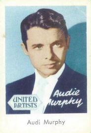 1956 Dutch Gum Unnumbered Studio Set 2 (Autographs) #NNO Audie Murphy Front