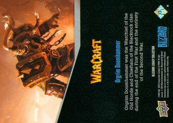 2023 Upper Deck Blizzard Legacy Collection #5 Orgrim Doomhammer Back