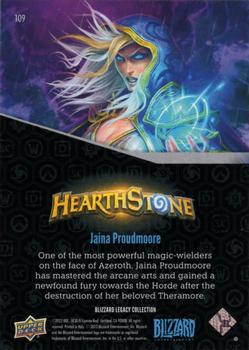 2023 Upper Deck Blizzard Legacy Collection #109 Jaina Proudmoore Back