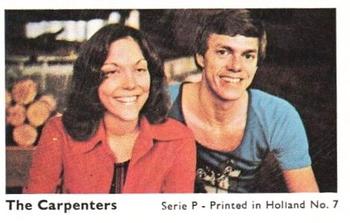 1973 Dutch Gum Serie P (Holland) #7 Carpenters Front
