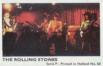 1973 Dutch Gum Serie P (Holland) #60 The Rolling Stones Front