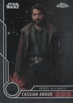 2023 Topps Chrome Star Wars #1 Cassian Andor Front