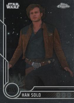 2023 Topps Chrome Star Wars #21 Han Solo Front