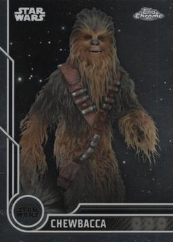 2023 Topps Chrome Star Wars #23 Chewbacca Front