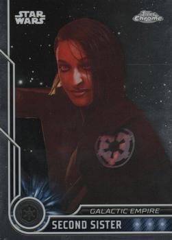 2023 Topps Chrome Star Wars #27 Second Sister Front