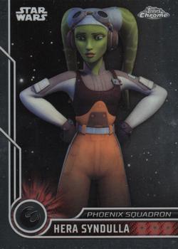 2023 Topps Chrome Star Wars #31 Hera Syndulla Front