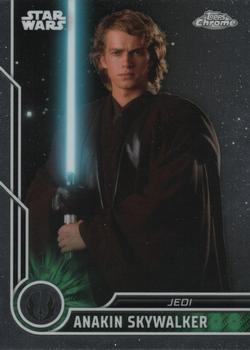 2023 Topps Chrome Star Wars #48 Anakin Skywalker Front