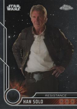 2023 Topps Chrome Star Wars #52 Han Solo Front