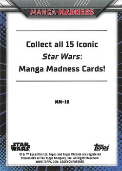 2023 Topps Chrome Star Wars - Manga Madness #MM-10 Yoda / Luke Skywalker / Darth Vader Back