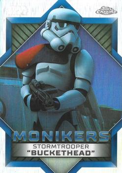 2023 Topps Chrome Star Wars - Monikers #M-19 Stormtrooper Front