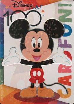 2023 Card.fun Disney 100 Joyful #D100-SR00 Mickey Mouse Front