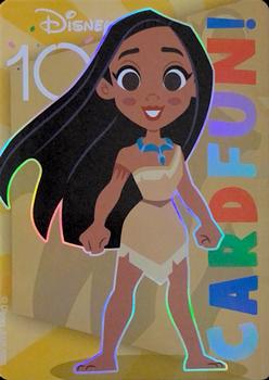 2023 Card.fun Disney 100 Joyful #D100-SR02 Pocahontas Front