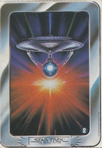 1979 General Mills Star Trek: The Motion Picture #2 U.S.S. Enterprise Front