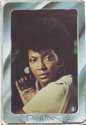 1979 General Mills Star Trek: The Motion Picture #6 Uhura Front