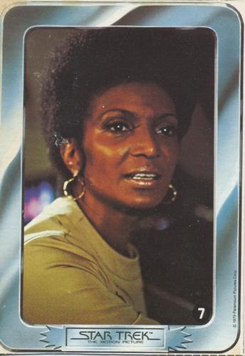1979 General Mills Star Trek: The Motion Picture #7 Uhura Front