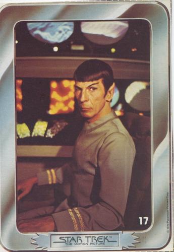 1979 General Mills Star Trek: The Motion Picture #17 Mr. Spock Front