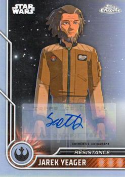 2023 Topps Chrome Star Wars - Character Autographs #39 Scott Lawrence Front