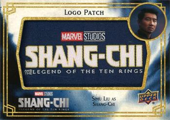 2023 Upper Deck Marvel Shang-Chi and the Legends of the Ten Rings - Logo Patches #SCP-6 Simu Liu Front