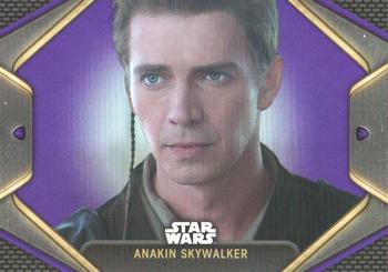 2023 Topps Star Wars: Obi-Wan Kenobi - Purple #82 Anakin Skywalker Front