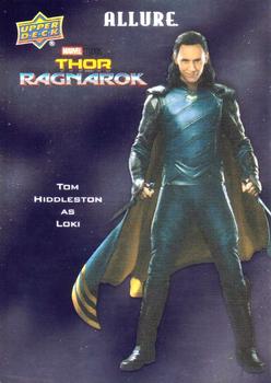 2022 Upper Deck Allure Marvel Studios - Character Posters #CP-6 Tom Hiddleston as Loki Front