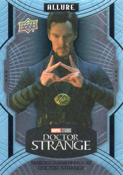 2022 Upper Deck Allure Marvel Studios - Steel #143 Benedict Cumberbatch as Doctor Strange Front